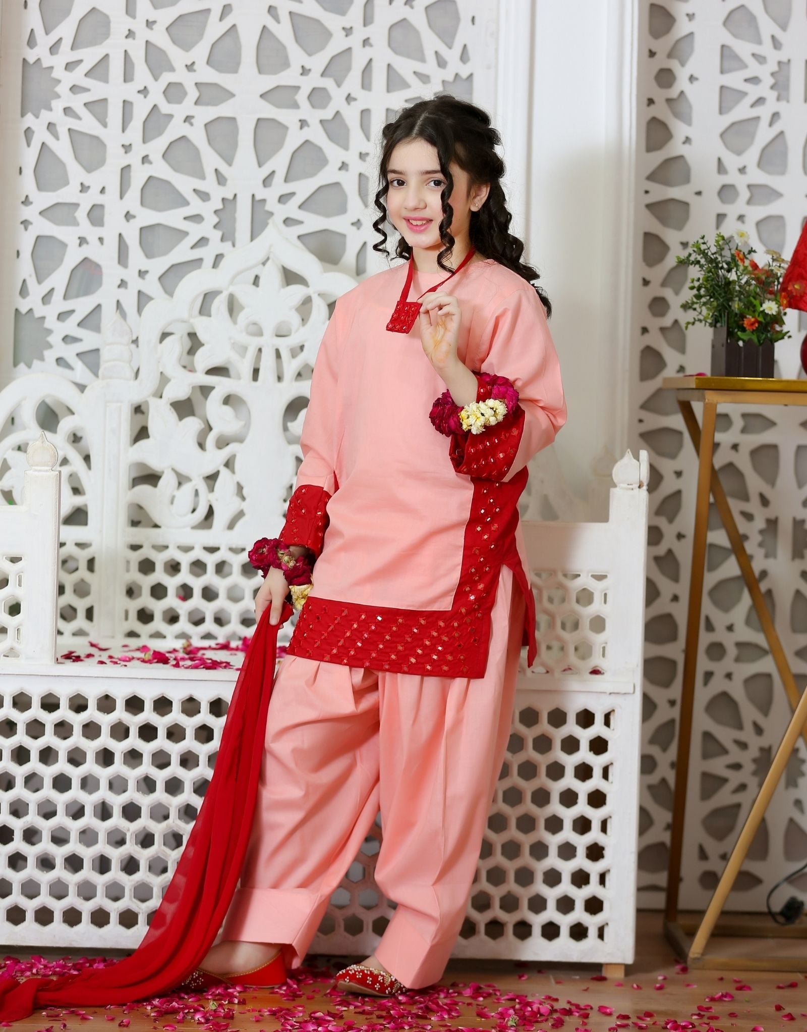 ZNSHP-07 EMBELLISHED COTTON 3 PCS