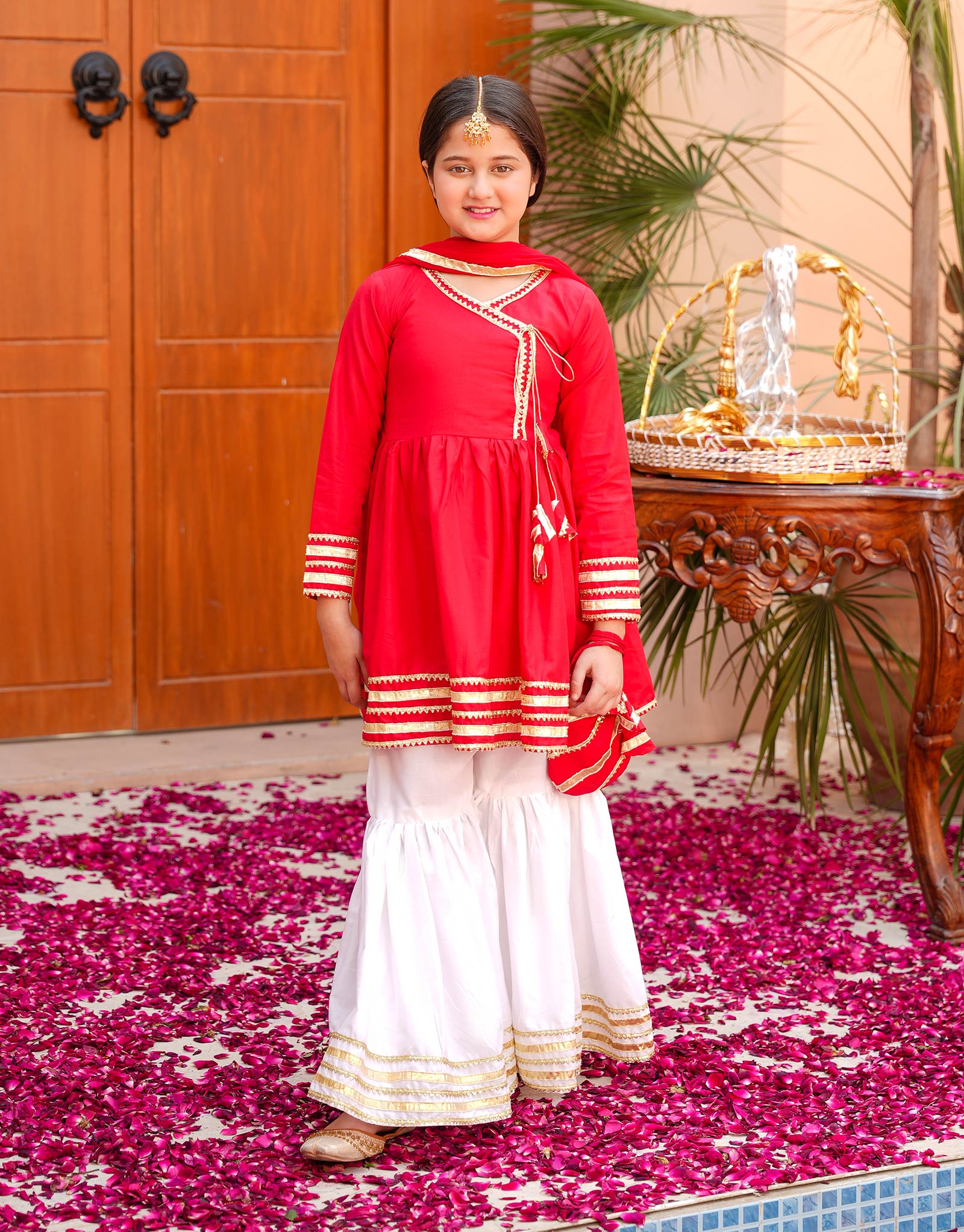 ZNSTR-19 KAMEEZ GHARARA 3 PIECE COTTON