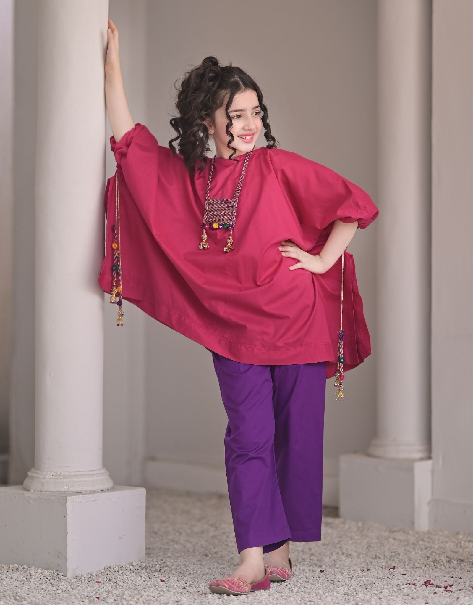 ZNSHP-13 2 KAFTAN DRESS COTTON 2 PIECE