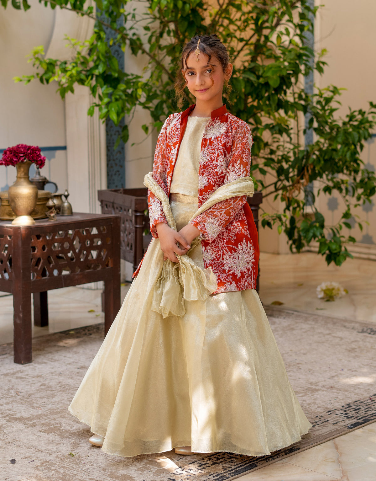 LEHENGA CHOLI WITH JACKET (ZNWN-58)