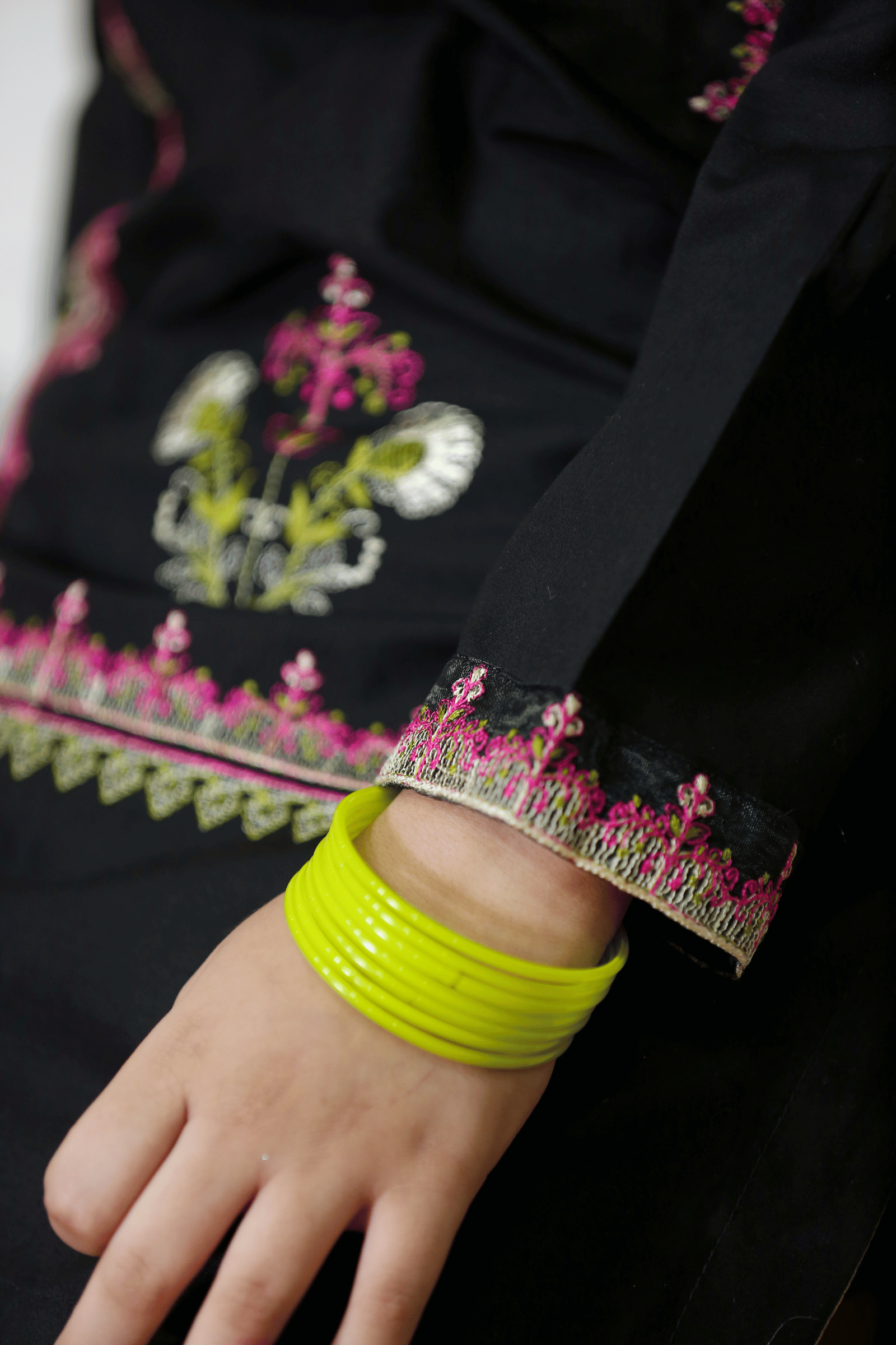 ZNSMB-02 EMBROIDERED COTTON 3 PCS