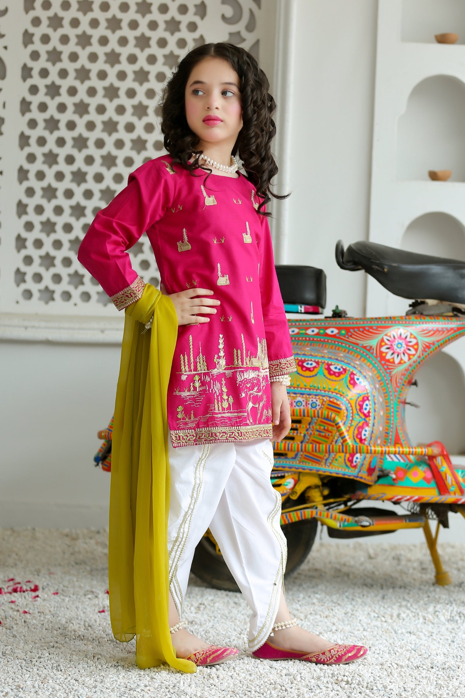 ZNSAP-04 EMBROIDERED COTTON 3 PCS