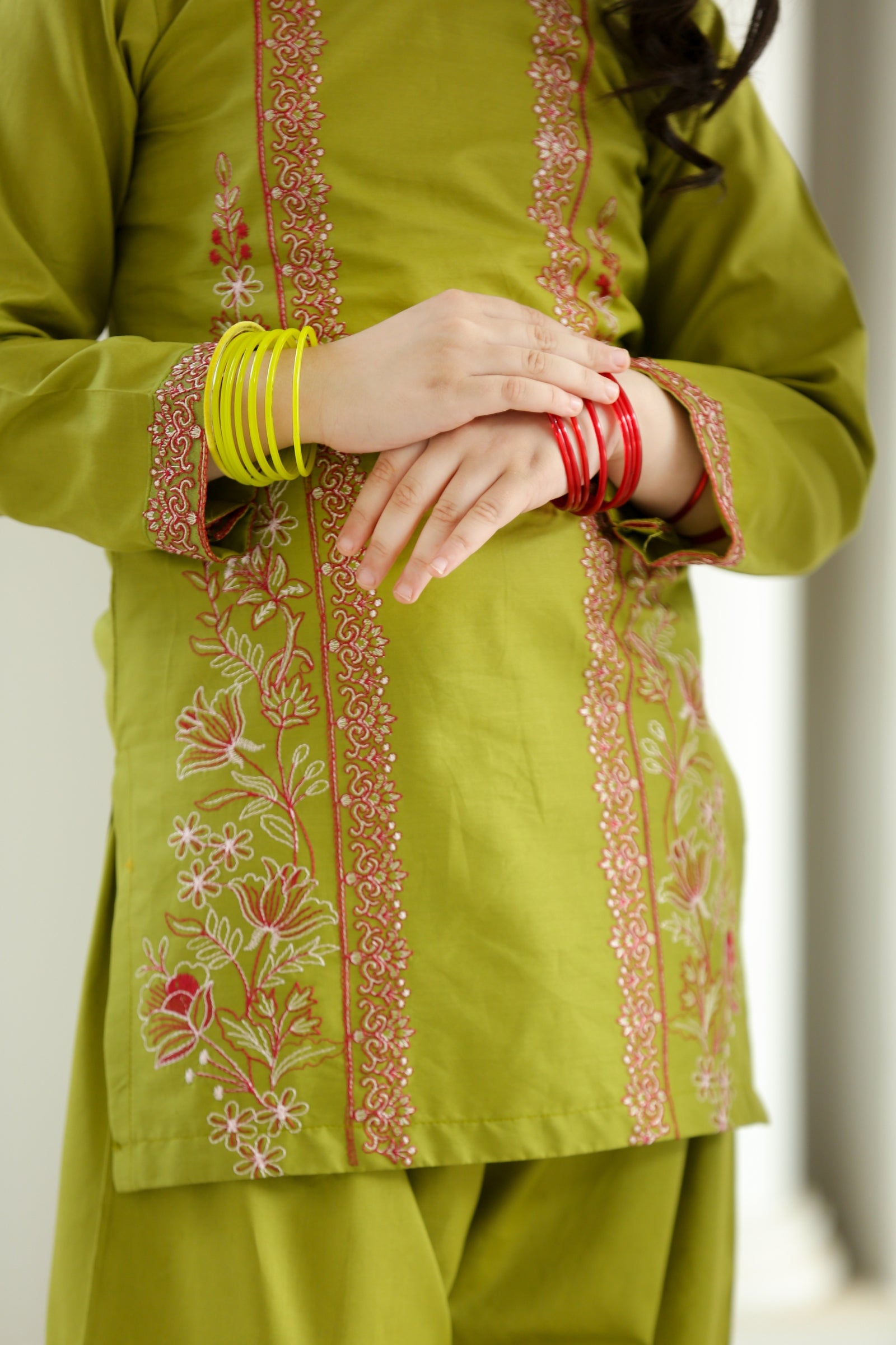 ZNSAO-06 EMBROIDERED COTTON 3 PCS