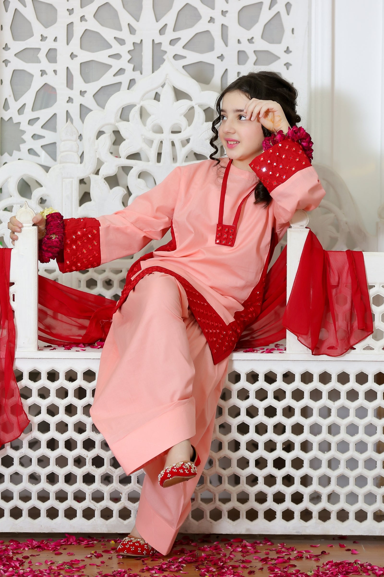ZNSHP-07 EMBROIDERED COTTON 3 PCS