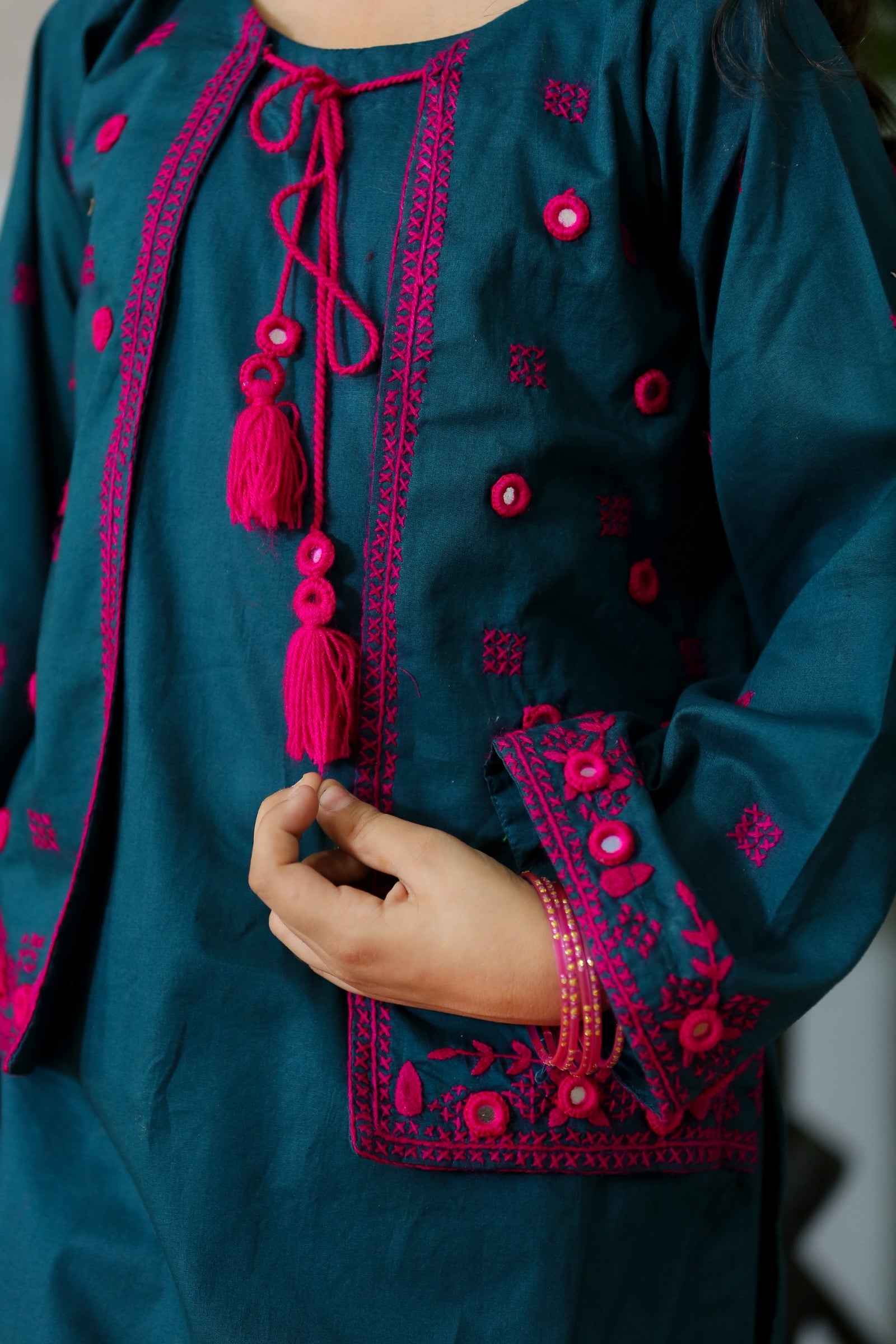 ZNSMZ-10 EMBROIDERED COTTON 3 PCS