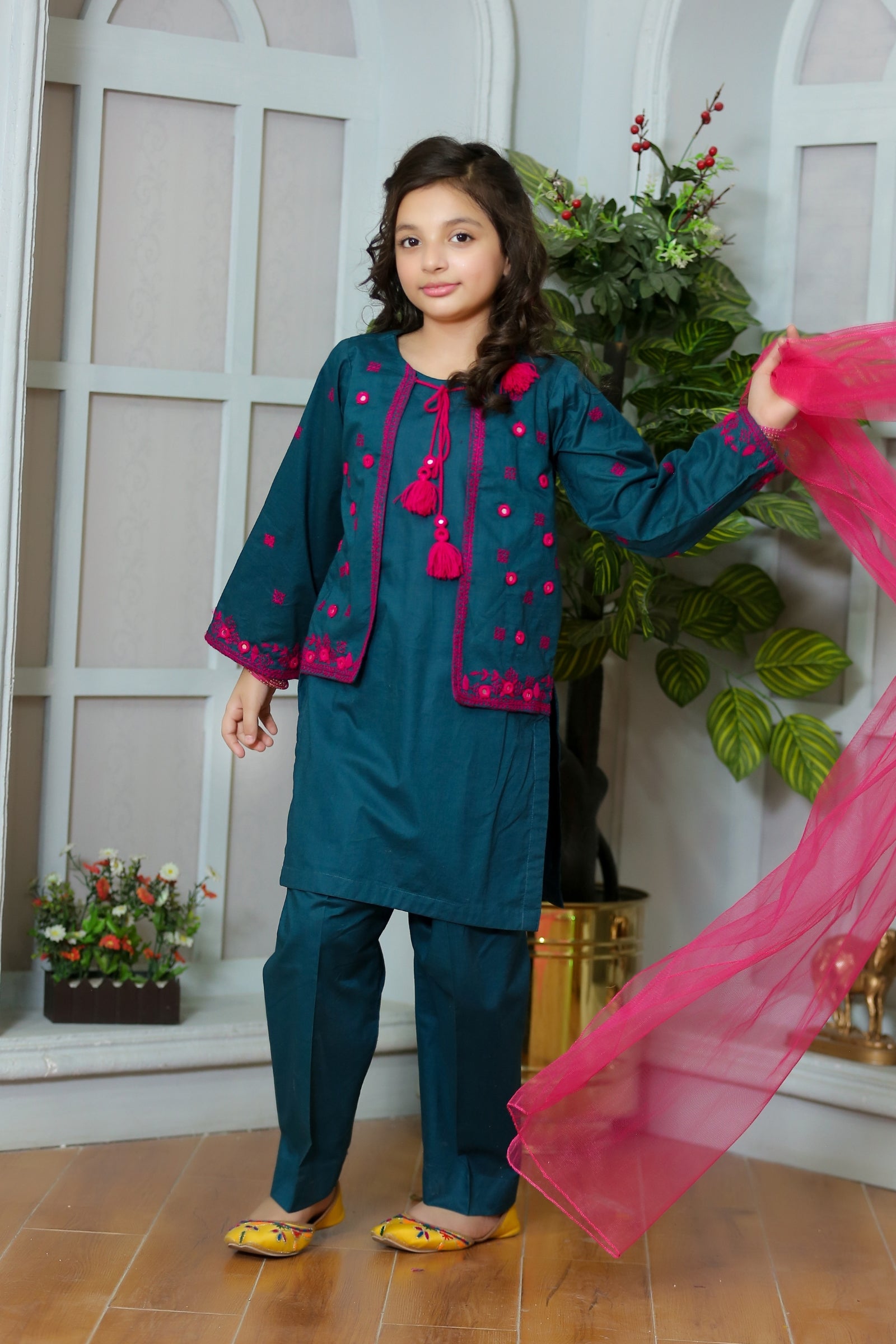 ZNSMZ-10 EMBROIDERED COTTON 3 PCS