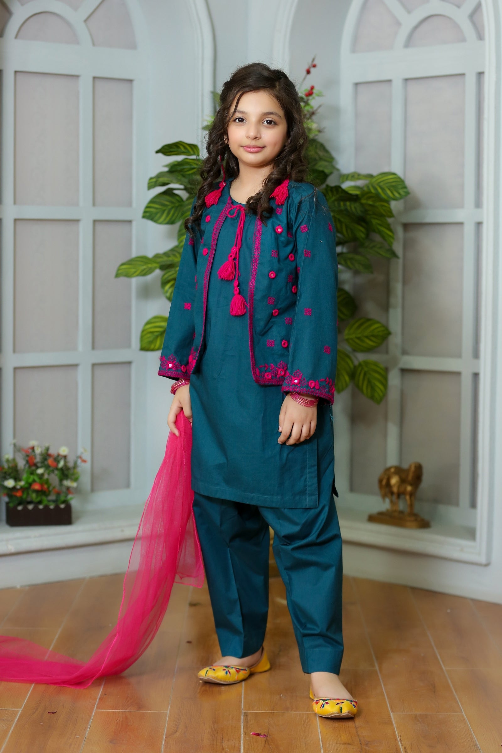 ZNSMZ-10 EMBROIDERED COTTON 3 PCS