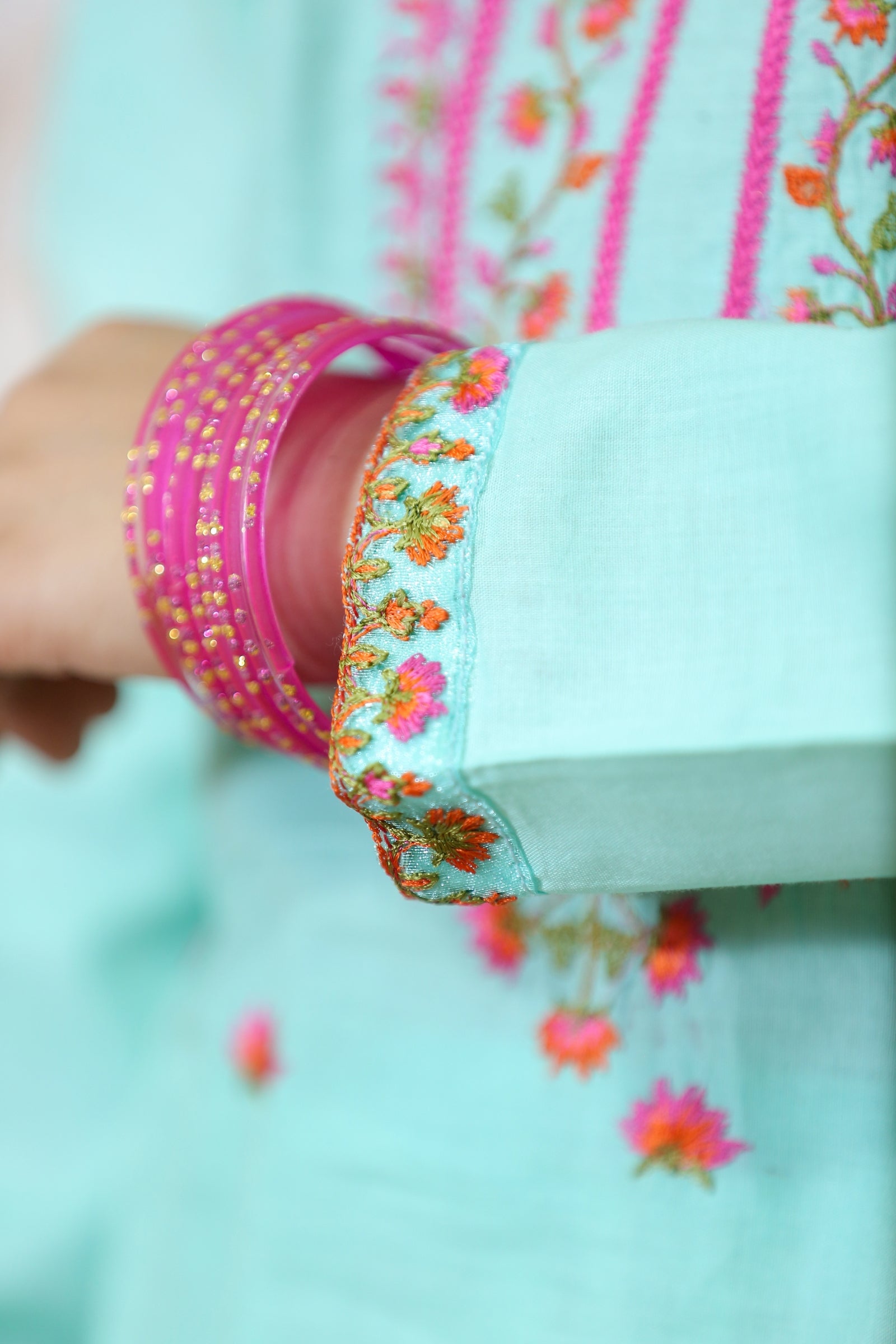 ZNSNA-11 EMBROIDERED COTTON 3 PCS