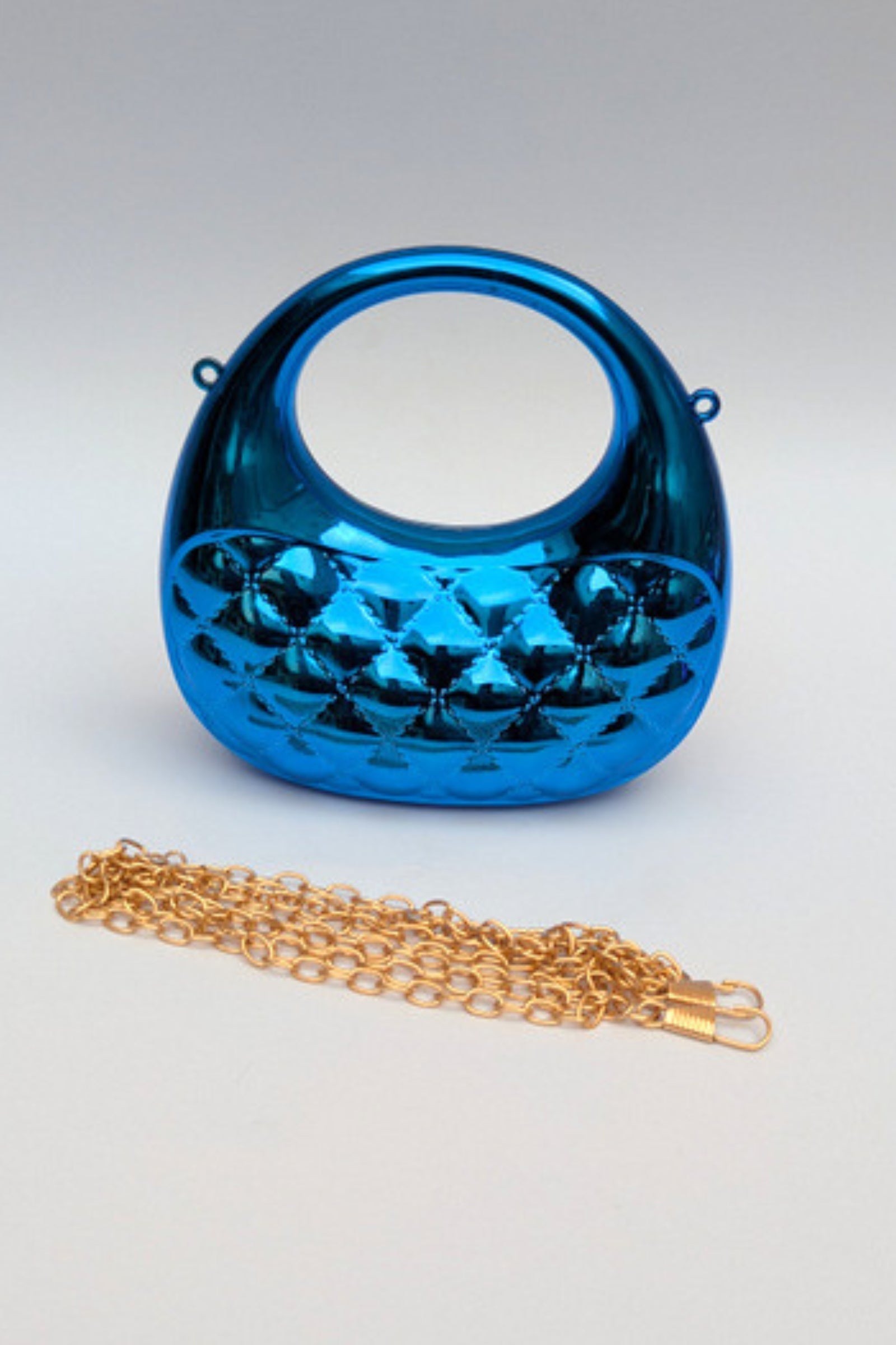 Shiny Acrylic shell Clutch Purses