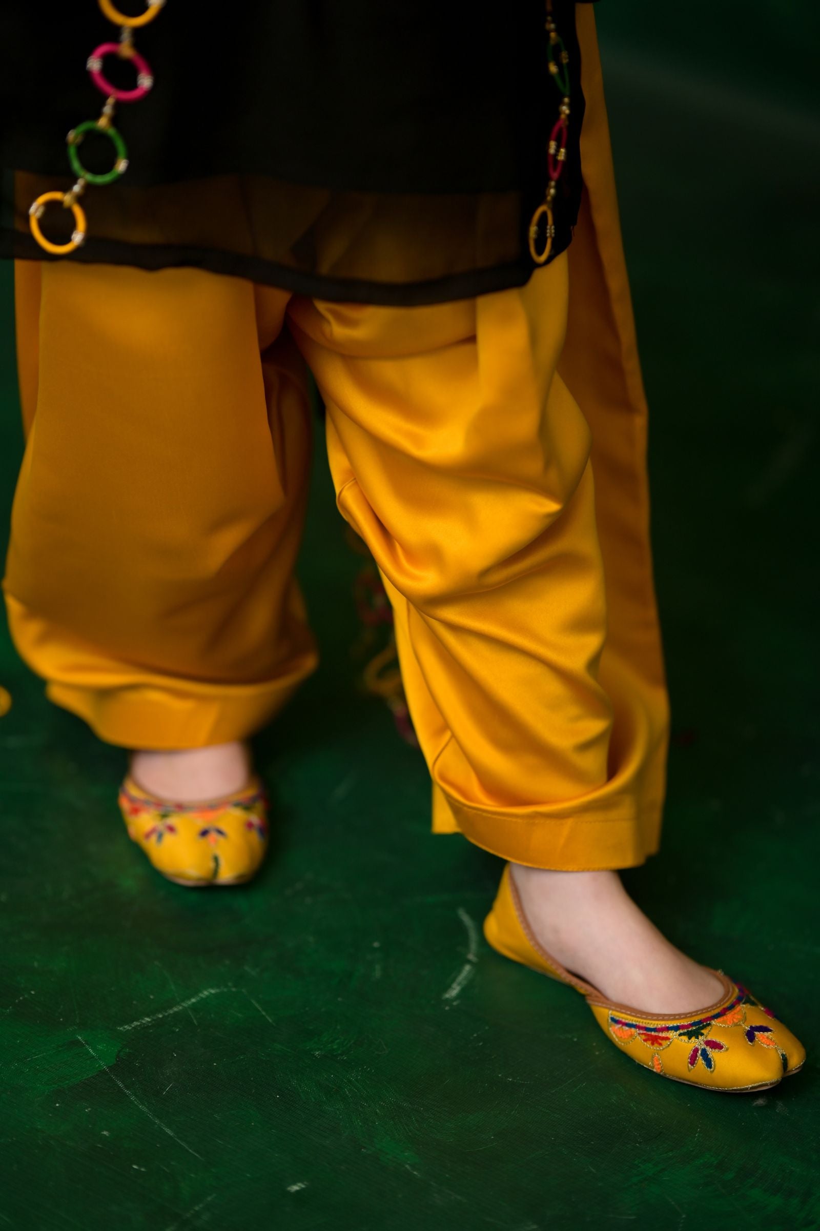 EMBELLISHED DRESS 3 PCS (ZNH4)