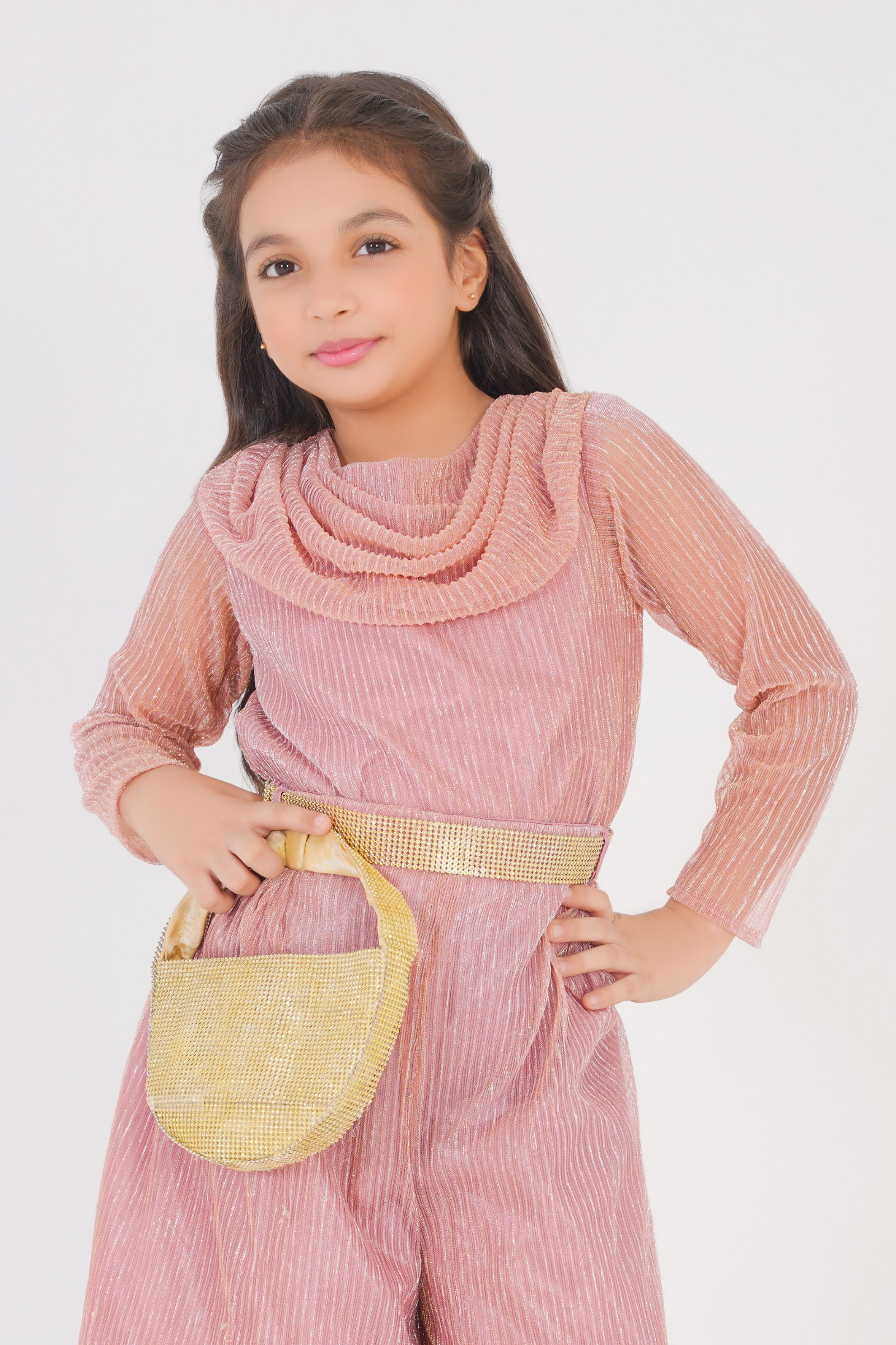 Jump Suit Pink