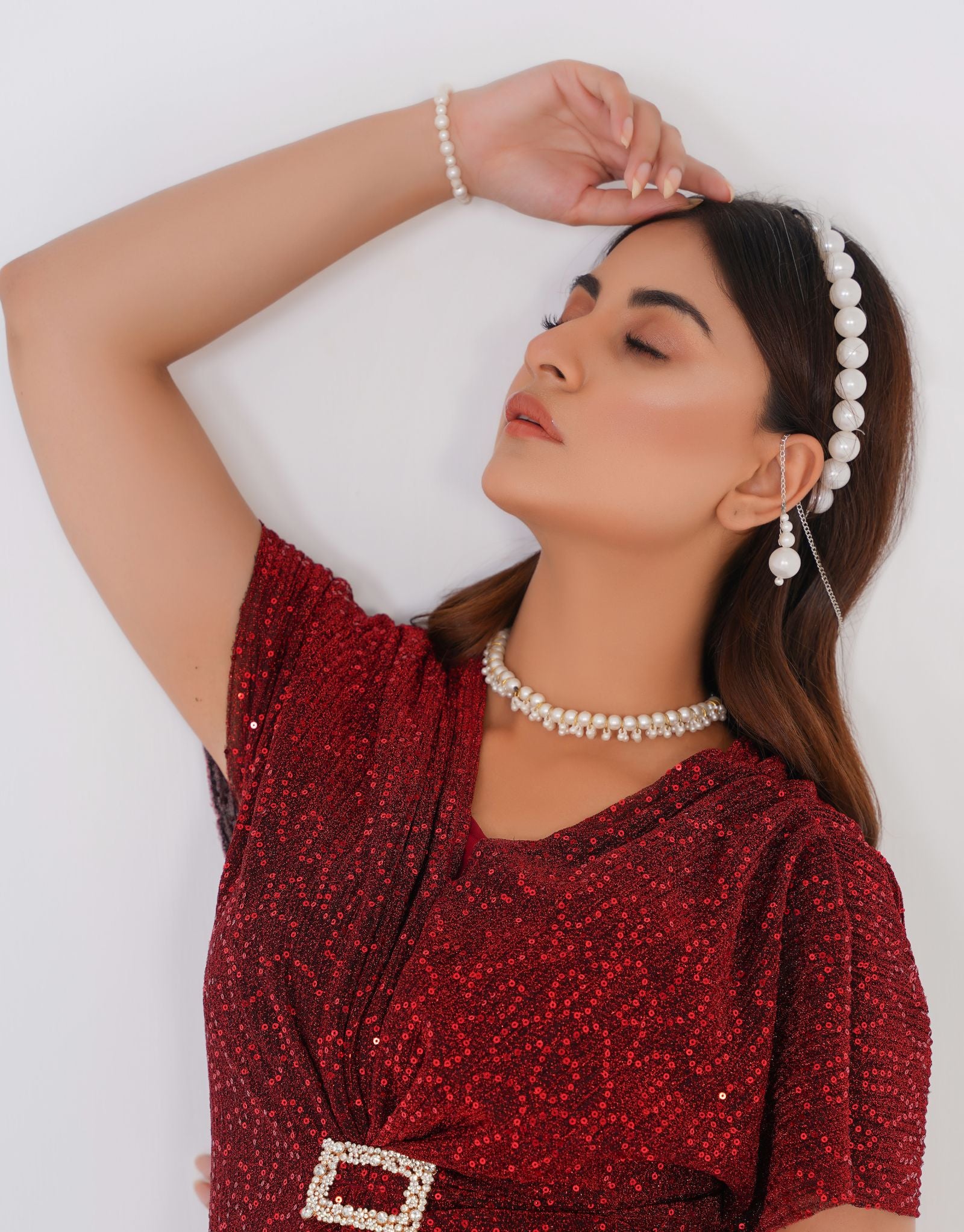 5 Piece Pearl Decor Set