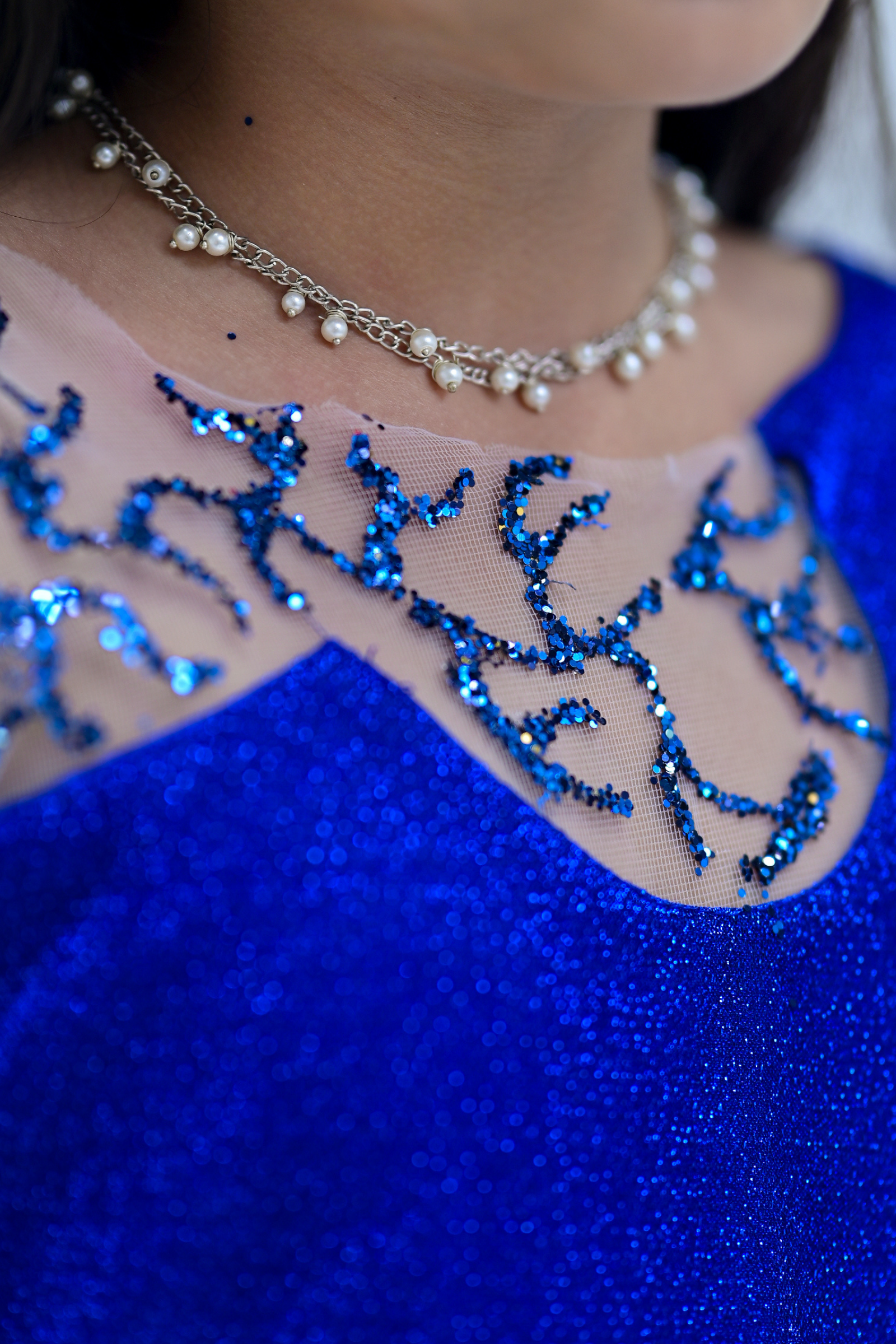 Faux Pearl Decor Necklace