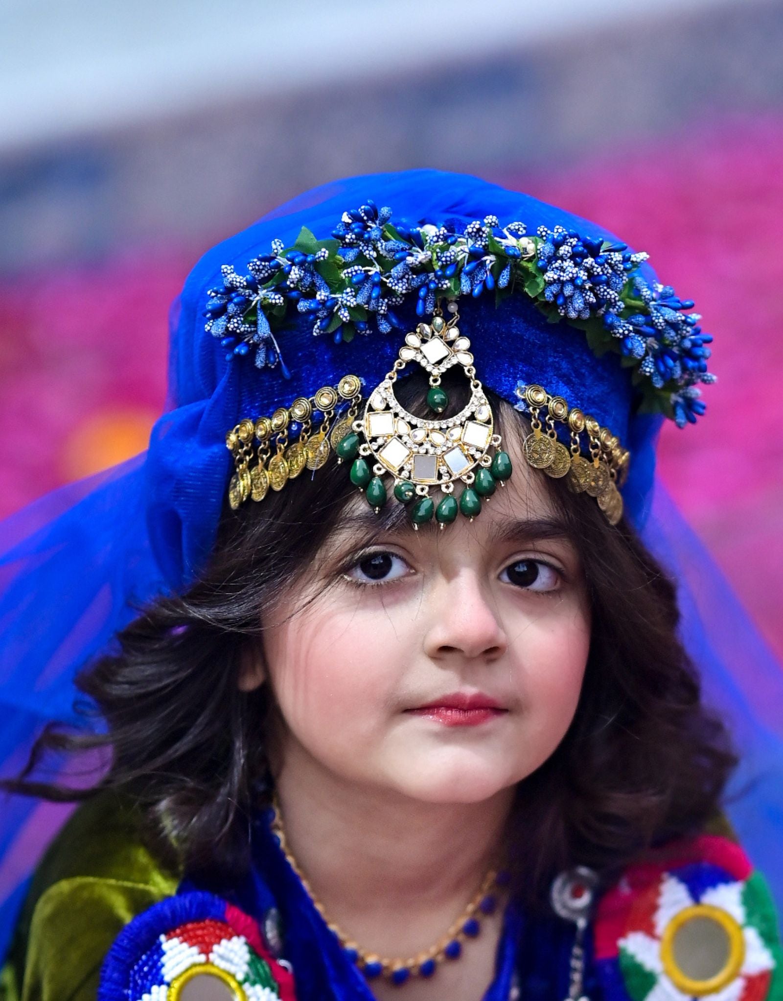 Kashmir Themed Cap/Crown