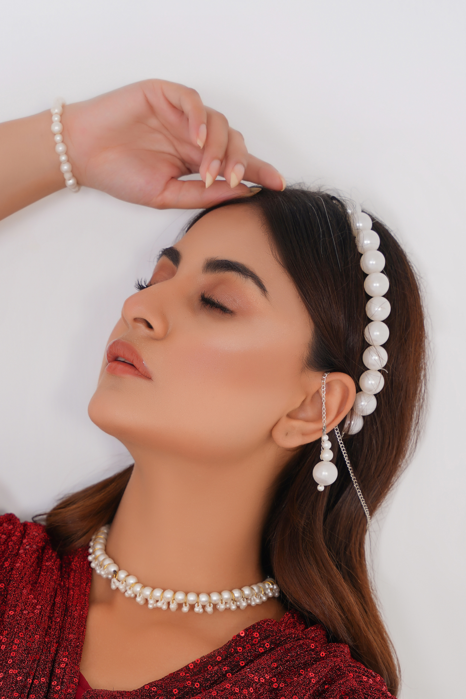 5 Piece Pearl Decor Set