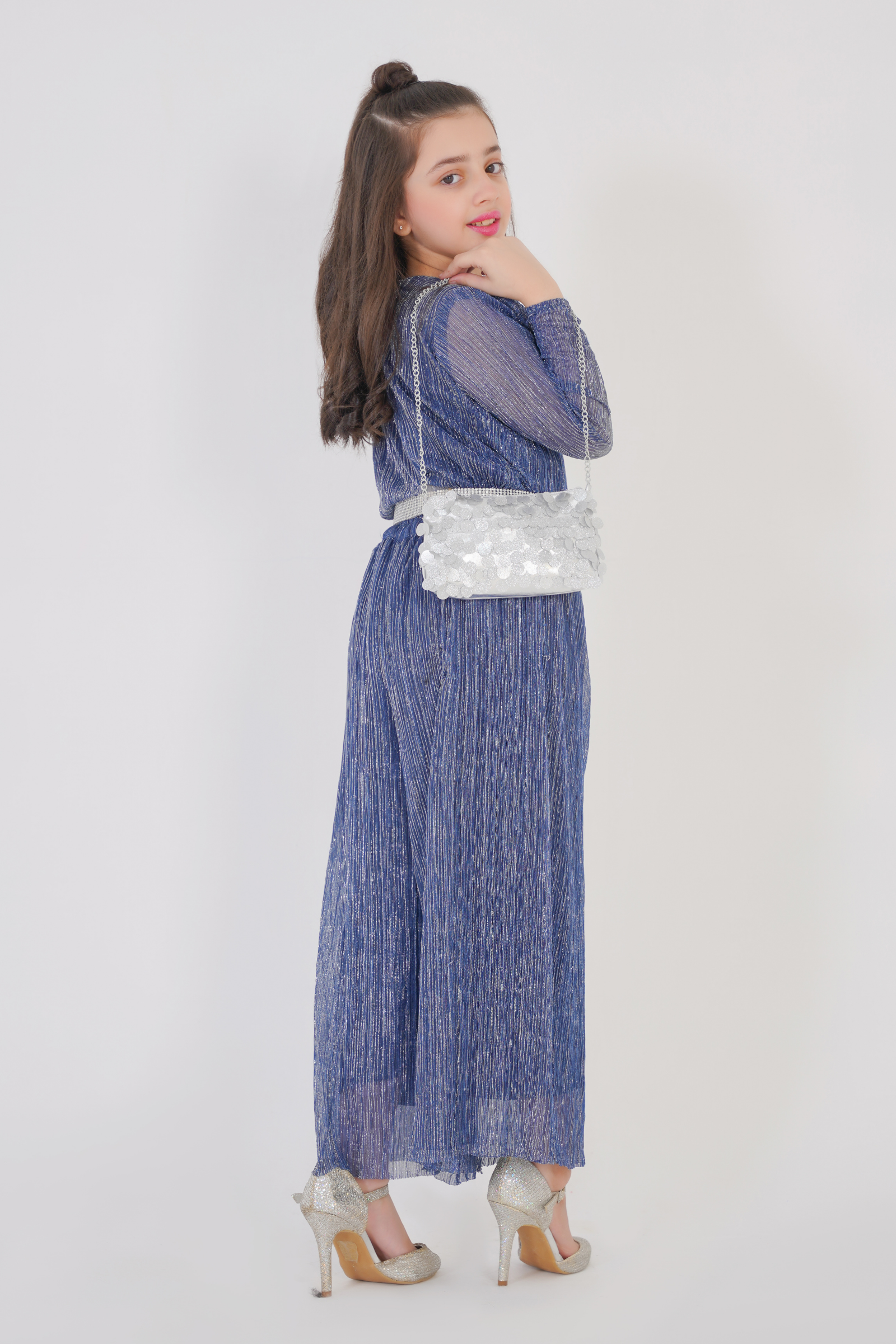 Jump Suit Blue