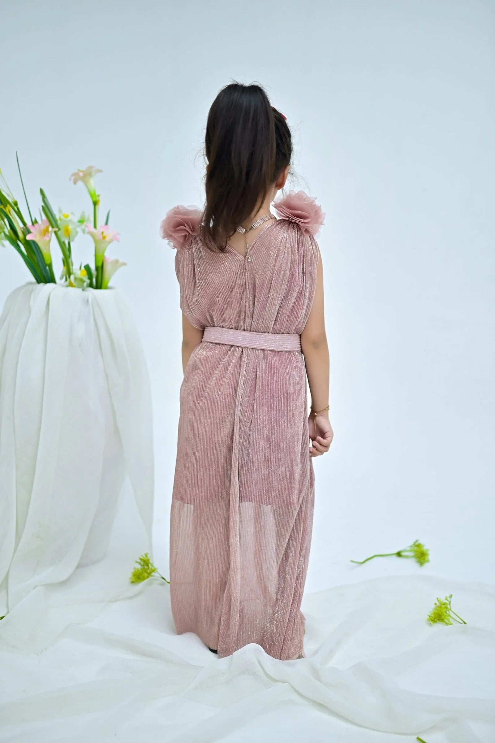 Maxi Dress Tea pink (Khadija W-1)