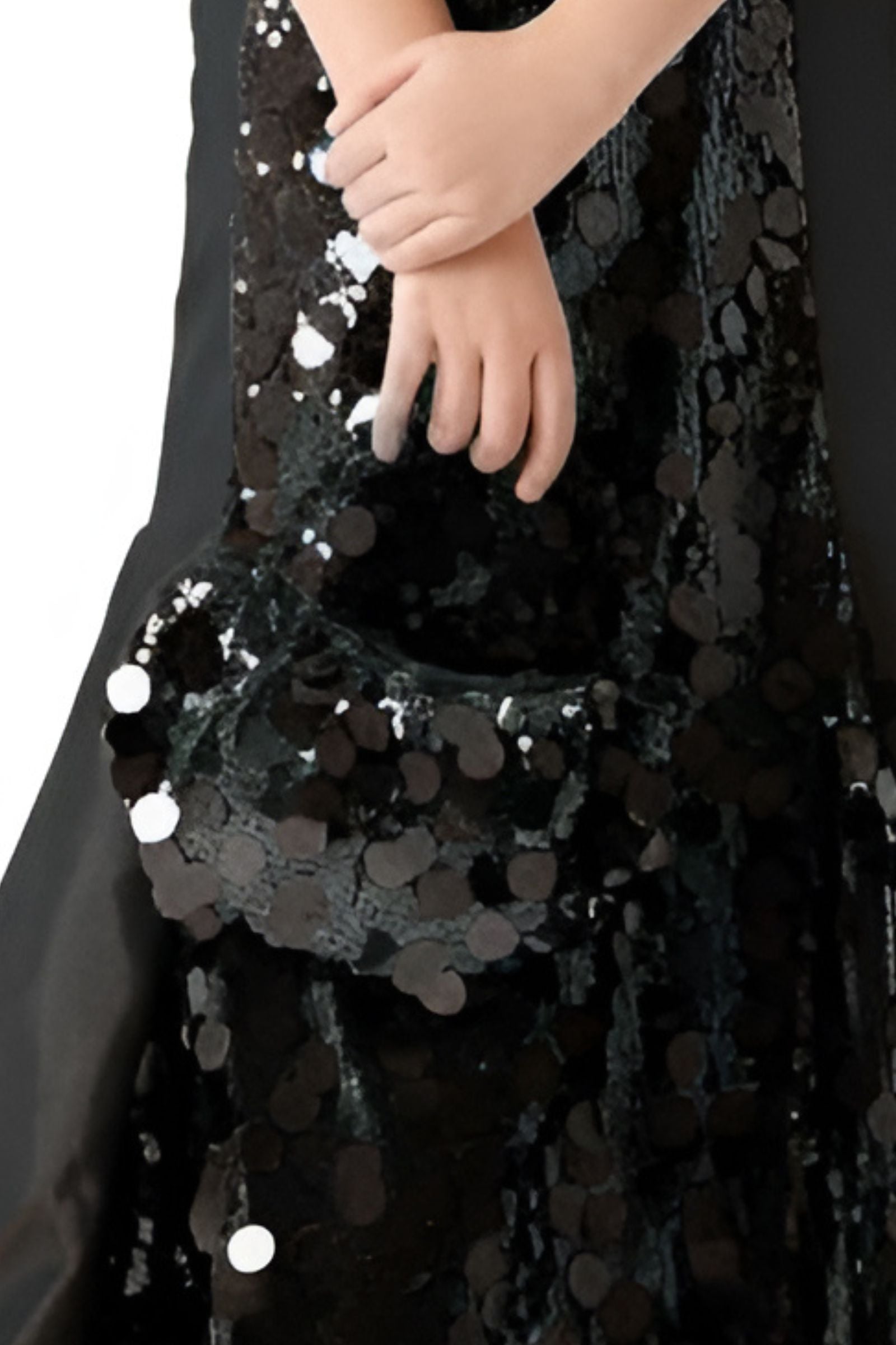 Sequence Net Hand Bag Black