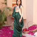 ZNSTS-20 DRAPED SAREE WITH JACKET