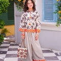 EMBELLISHED KURTI & PLAZO (ZNST-37)
