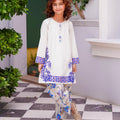 EMBROIDERED SHIRT WITH TROUSER 2 PCS (ZNSN-42)