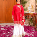 ZNSTR-19 KAMEEZ GHARARA 3 PIECE COTTON
