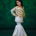 Gharara Shirt with Mirror Cape (ZNFJ-1)
