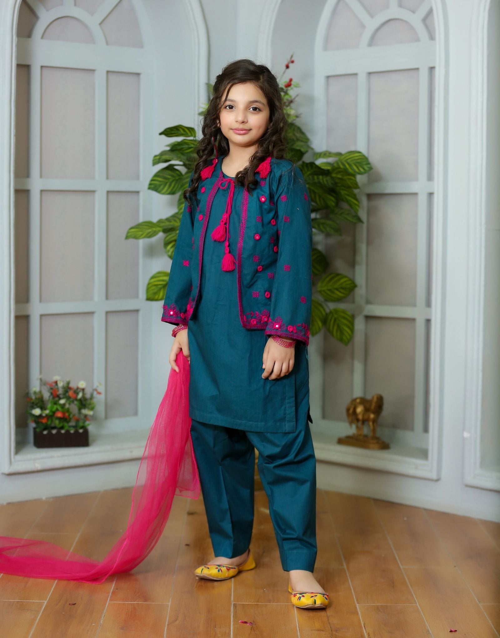 ZNSMZ-10 EMBROIDERED COTTON 3 PCS