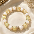 Bracelet white Beige