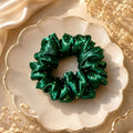 Scrunchie Silk (Bottle Green)