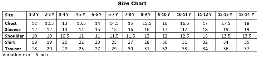 Size Guide