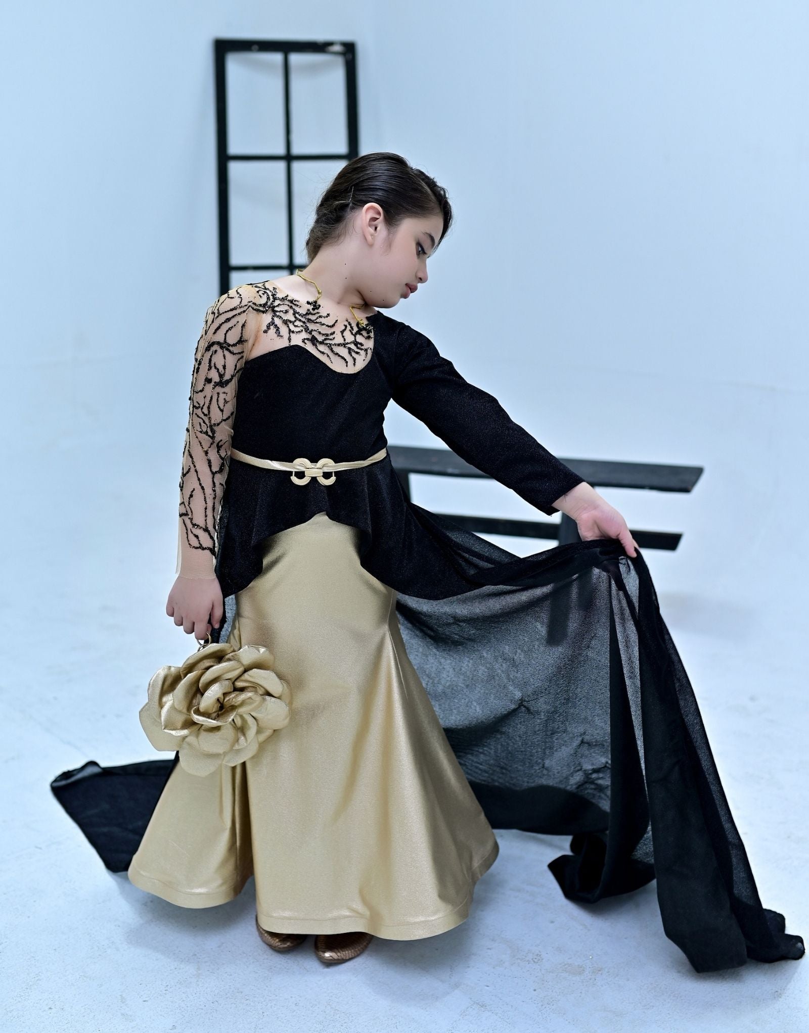 Gown Maxi Black
