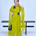 Maxi Dress Crinkle(Mustard)