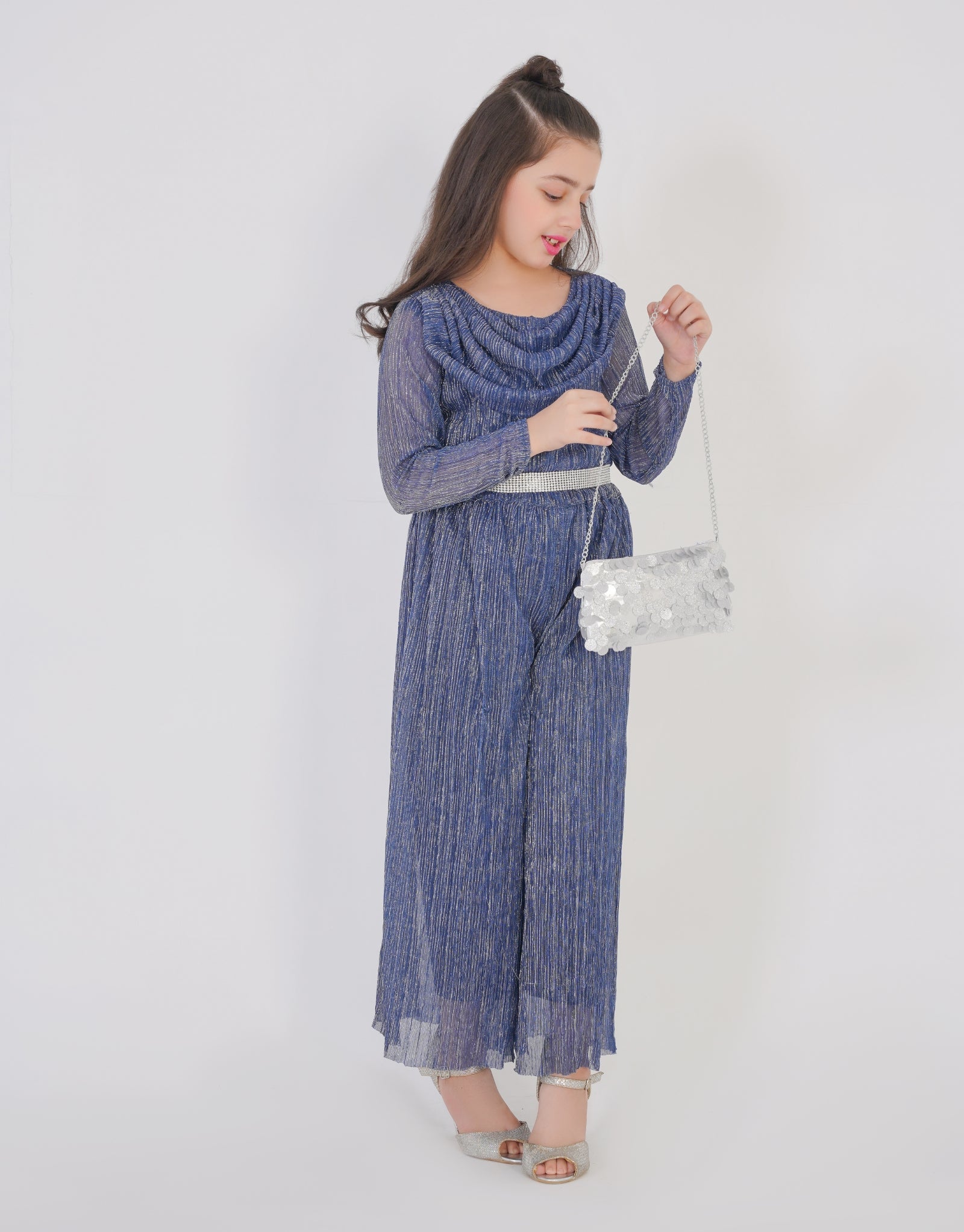 Jump Suit Blue