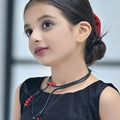 Wired Necklace Black