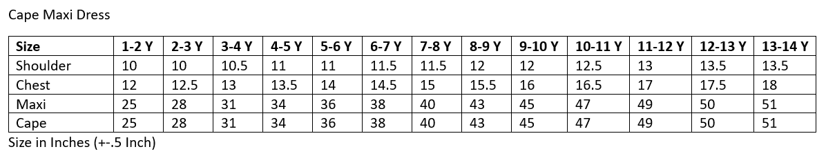 Size Guide