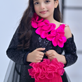 Elegant Ruffle Hand bag