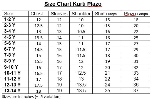 Size Guide