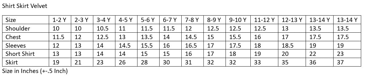 Size Guide