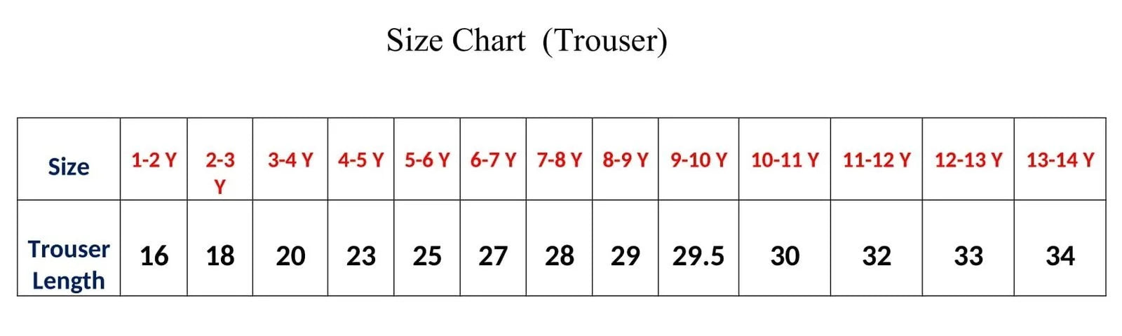 Size Guide
