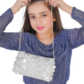 Silver Hand Bag
