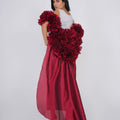 Ruffled Cape/Outer Maroon (Adults)