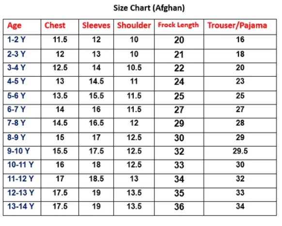 Size Guide