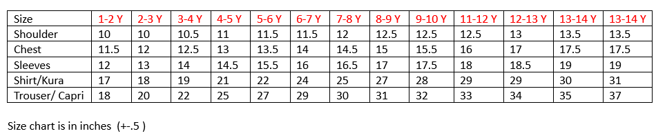 Size Guide