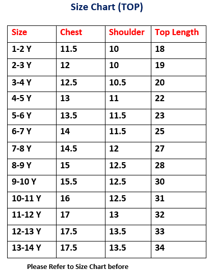 Size Guide